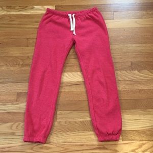 Red Vintage Havana Sweatpants